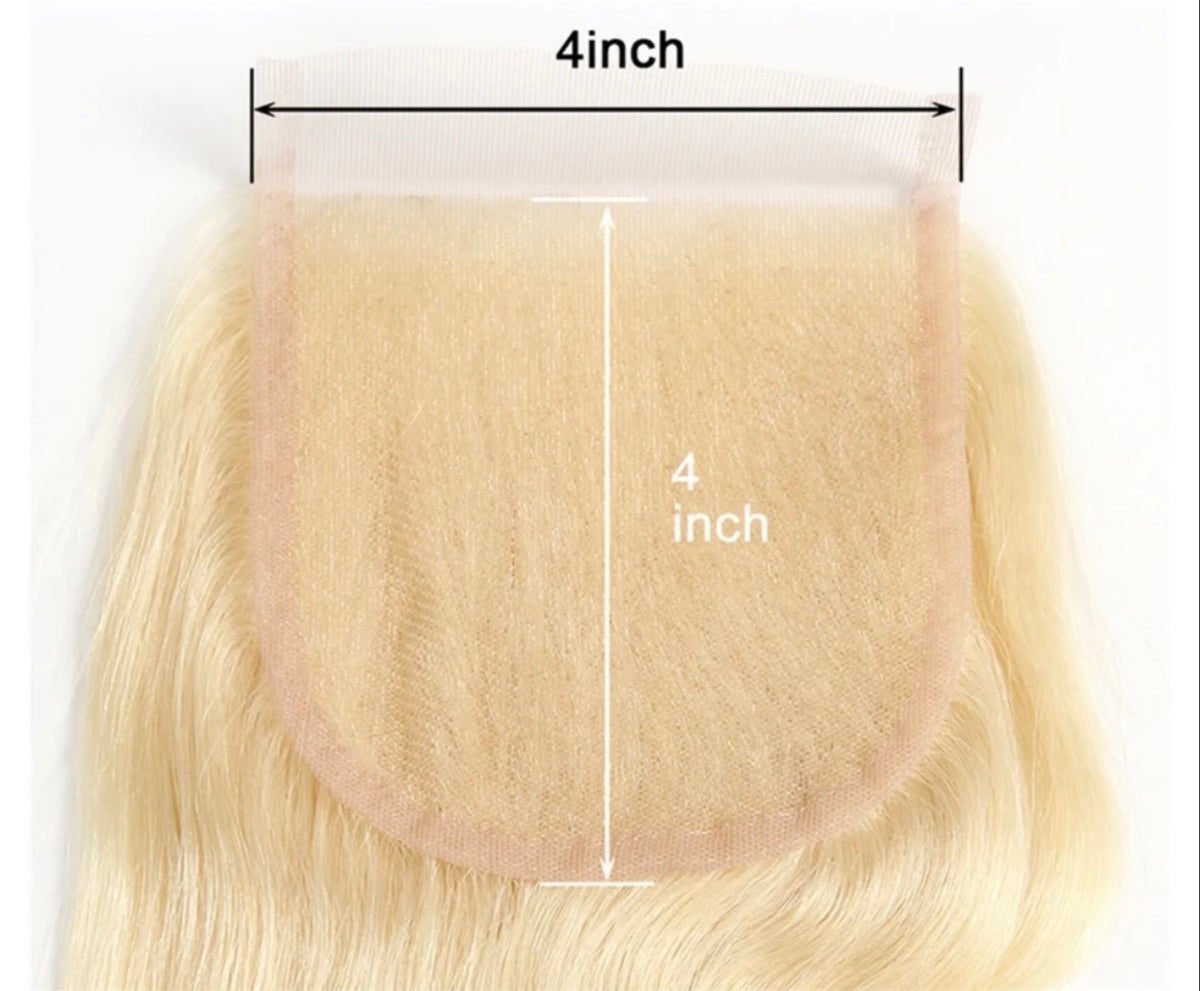 Legally Blonde Silky Straight Transparent Closure